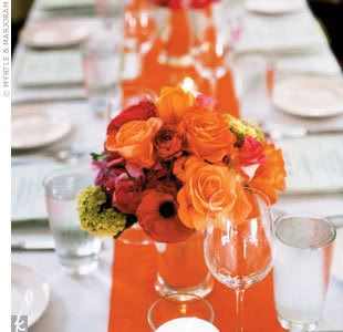 Table decorations for 1 long table... - Wedding Flowers, decoration